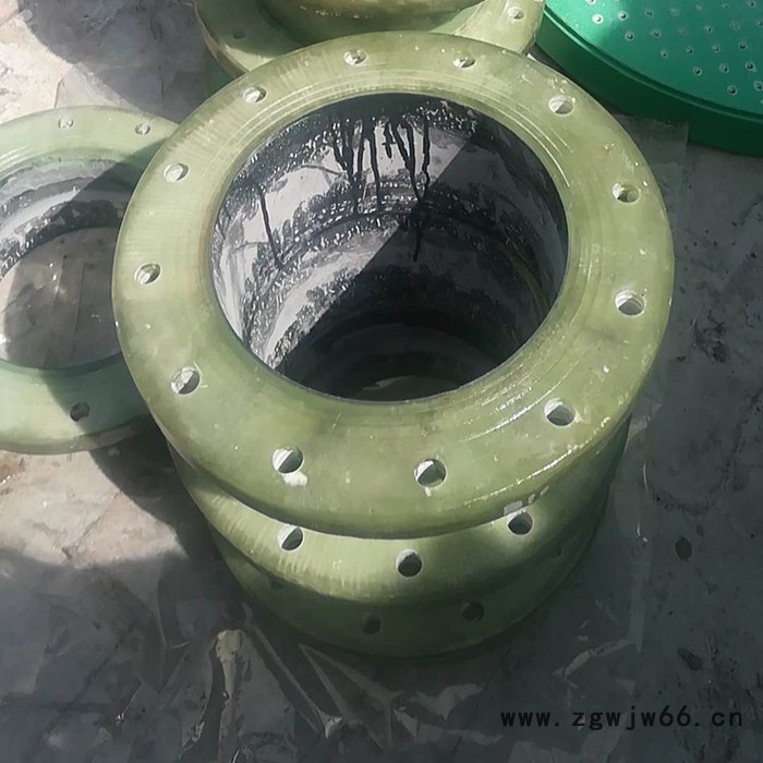 鸿硕玻璃钢管件弯头法兰 玻璃钢带颈法兰 玻璃钢管道法兰图4