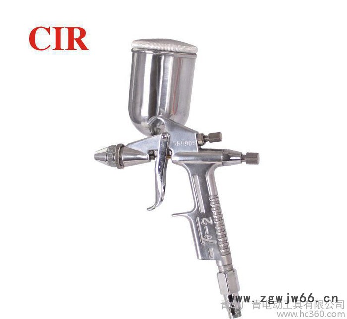 CIR喷枪F-2上壶高雾化0.5口径油漆喷枪气动喷枪气动图2