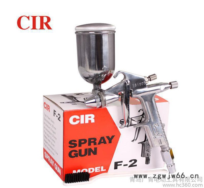 CIR喷枪F-2上壶高雾化0.5口径油漆喷枪气动喷枪气动图3
