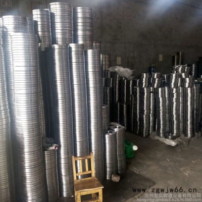 沧州宏实厂家生产 法兰沟槽管件 短管法兰 高径法兰 转换法兰 沟槽法兰 法兰盘