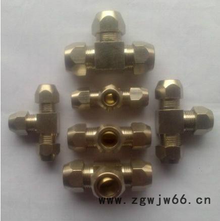 供应气动管路接头铜接头仪表管件仪表管接头图3