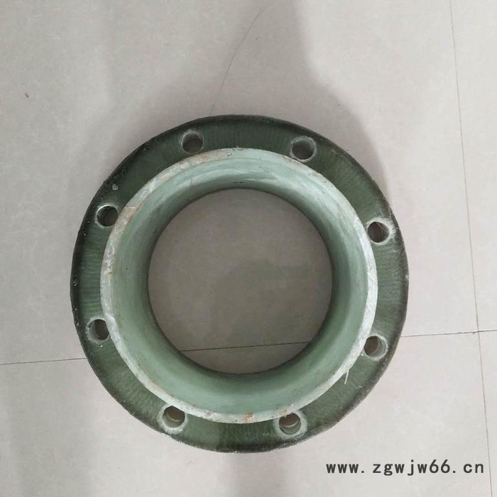 鸿硕DN20 玻璃钢管件 法兰短接 管道法兰 手糊法兰图3