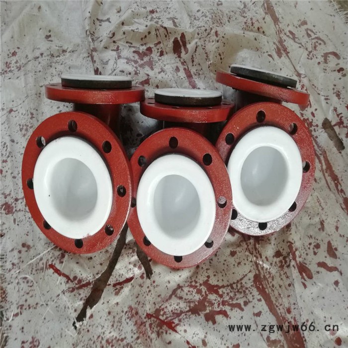 衬四氟管件供应 钢衬四氟管件  衬四氟三通 碳钢衬四氟三通  化工管道图4