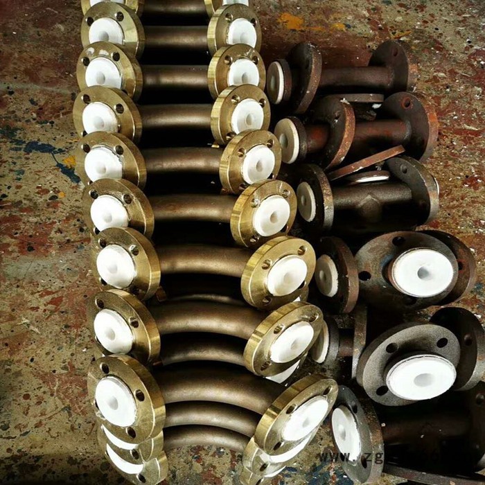 衬四氟管件供应 钢衬四氟管件  衬四氟三通 碳钢衬四氟三通  化工管道图2