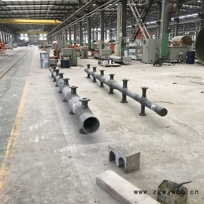 润达 玻璃钢喷淋管 玻璃钢脱硫塔用喷淋层 玻璃钢异型管件图5