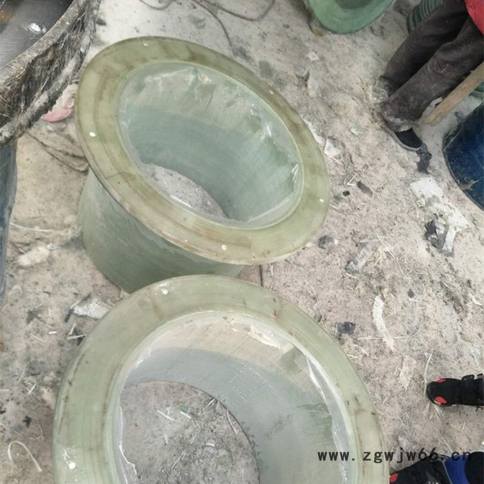 铜川 玻璃钢管件 鸿硕玻璃钢盲板 玻璃钢三通图3