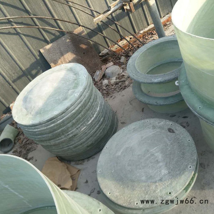 铜川 玻璃钢管件 鸿硕玻璃钢盲板 玻璃钢三通图7