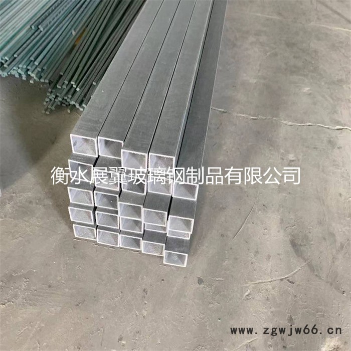 展翼多种型号 玻璃钢圆管 耐腐蚀frp拉挤型材圆管 高温玻璃钢管件异形管材图2