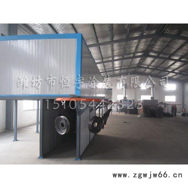 喷漆流水线，潍坊恒宇涂装专业生产， 螺纹管件 涂装流图3