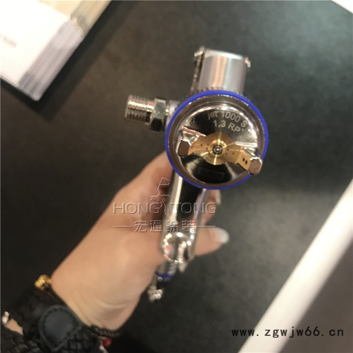 德国SATA/萨塔喷枪SATAjet1000SRP 水性油漆涂料喷枪木器家具面漆喷油枪萨塔工业型侧壶高雾化上壶喷枪图2