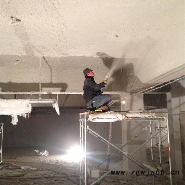 超细无机纤维喷涂专业施工 机房地下车库无机纤维喷涂施工图3