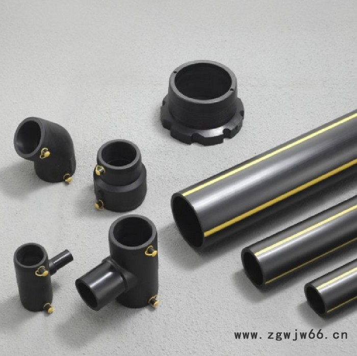 HDPE燃气管生产厂家 PE燃气管材管件 PE给排燃气管规格齐全图3