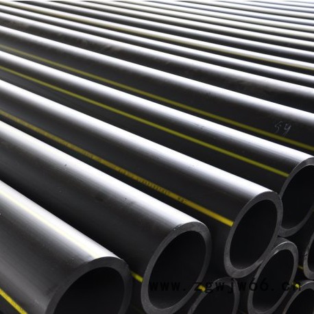 HDPE燃气管生产厂家 PE燃气管材管件  PE给排燃气管规格齐全图3