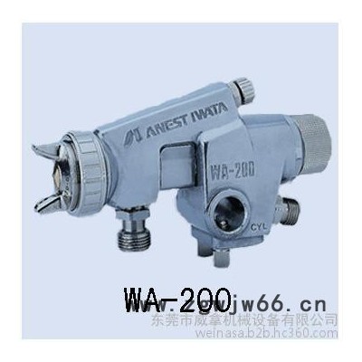 原装日本岩田WA-200自动喷枪 大口径喷枪陶瓷皮革厂用