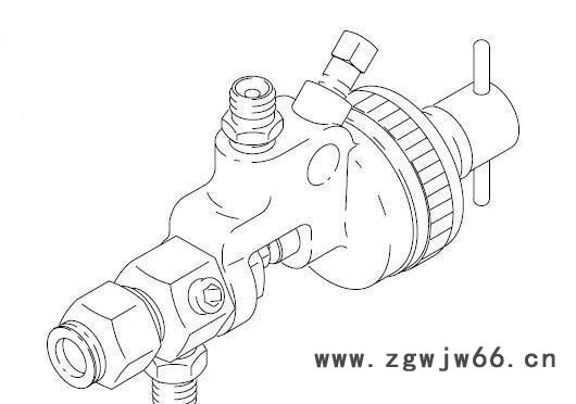 自动喷枪 固瑞克206513自动喷漆枪 自动喷枪图2