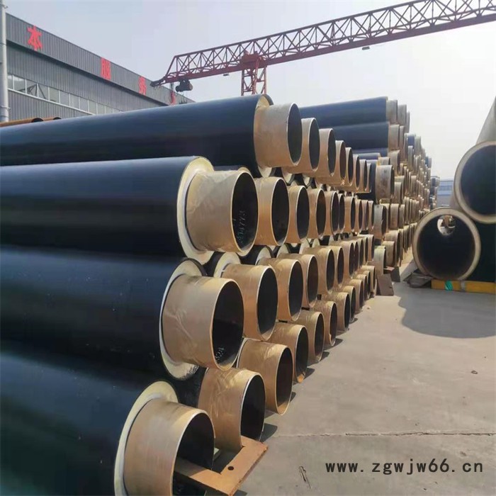 河北鑫港现货供应 保温钢管 聚氨酯保温管管 玻璃钢保温管 保温管件 热熔套钢蒸汽保温套图7