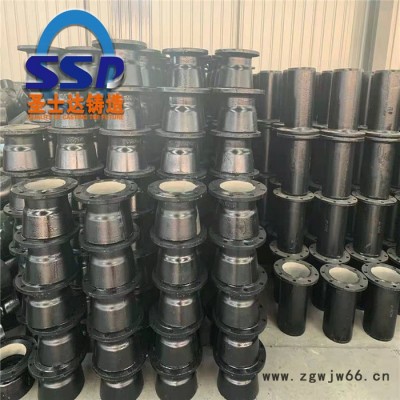 消失模球墨管件 盘承短管 T型盘承短管 订做圣士达铸造