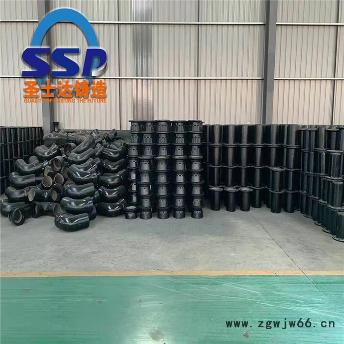 消失模球墨管件 盘承短管 T型盘承短管 订做圣士达铸造图4