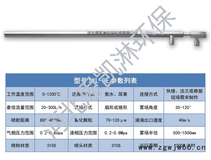 河北思凯淋SKL-GE 脱硝喷枪图3