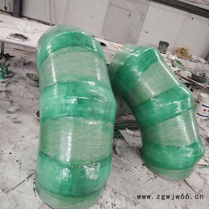 青海 玻璃钢喷淋管弯头 万诚 压力弯头 玻璃钢树脂管件图4