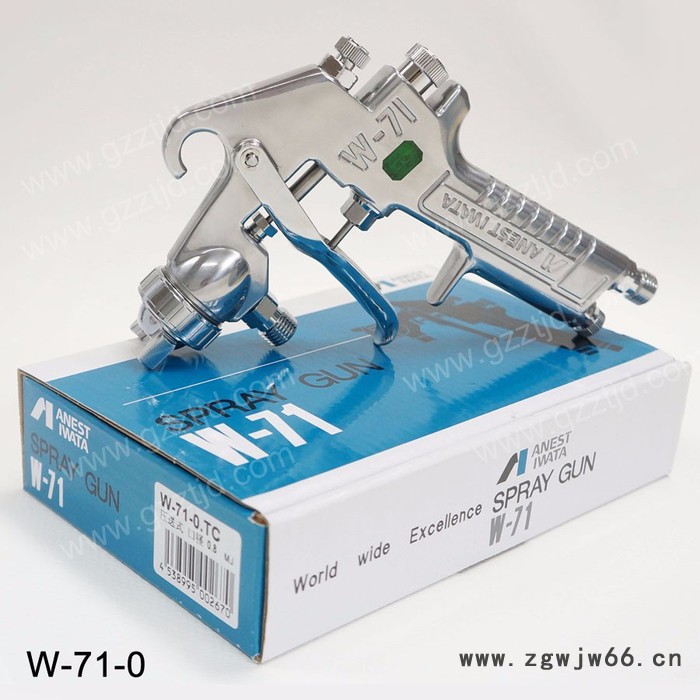 供应日本岩田W-71-S手动喷枪五金塑胶喷涂喷枪图3