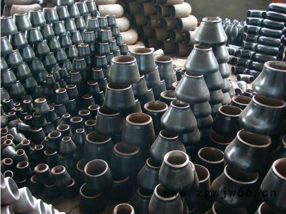 华励广浩DN100*DN65 偏心变径管 碳钢弯头 同心大小头 异径管 不锈钢管件图2