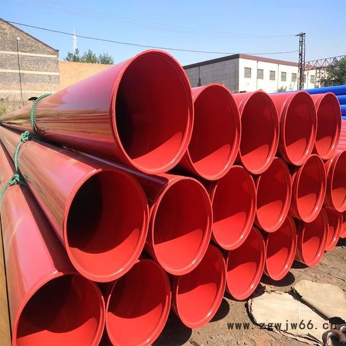 沧州汇康管道设备制造有限公司DN300 塗塑钢管厂家塗塑钢管涂塑管件实体大厂家图5