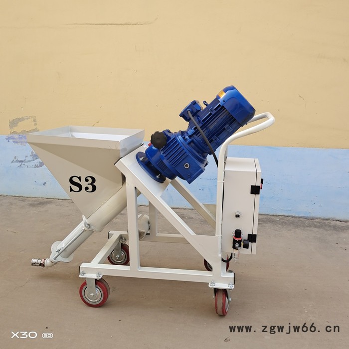 冠发防火材质喷涂机 砂浆喷涂机 多功能砂浆灌缝机 小型石膏腻子喷涂机图3