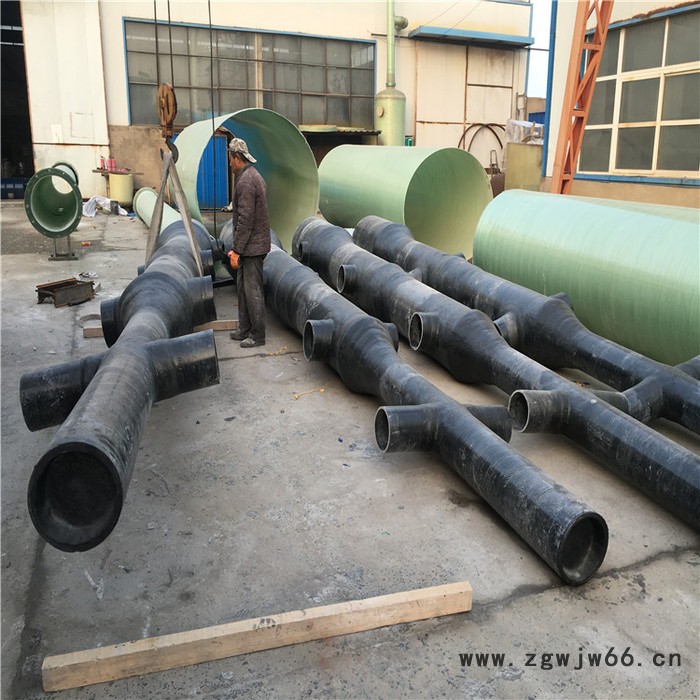 可定做 玻璃钢喷淋管件 玻璃钢净化塔喷淋管 玻璃钢烟气脱硫喷淋层图3