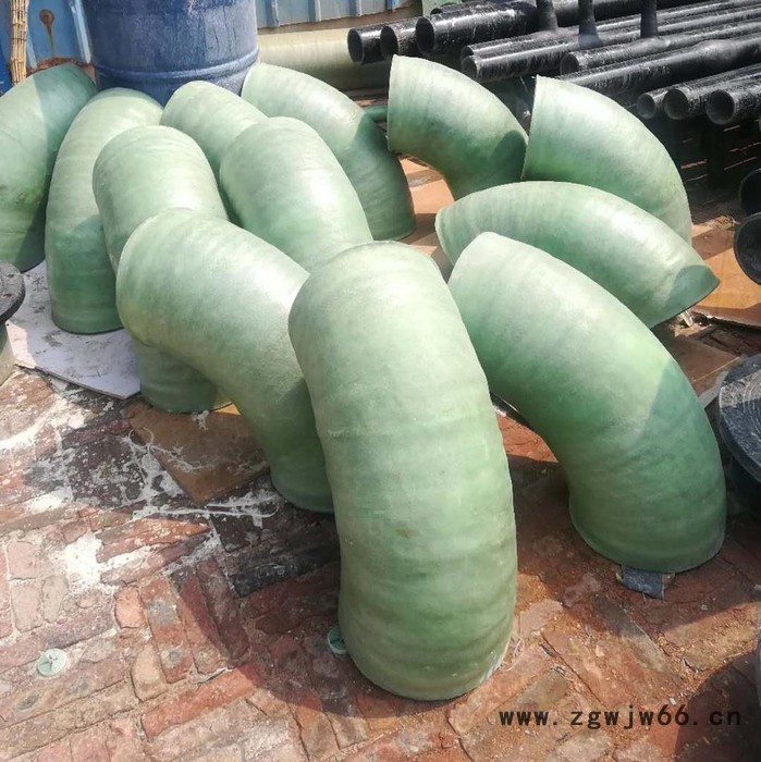 邢台 玻璃钢夹砂弯头万诚 玻璃钢树脂管件 管道弯头图3