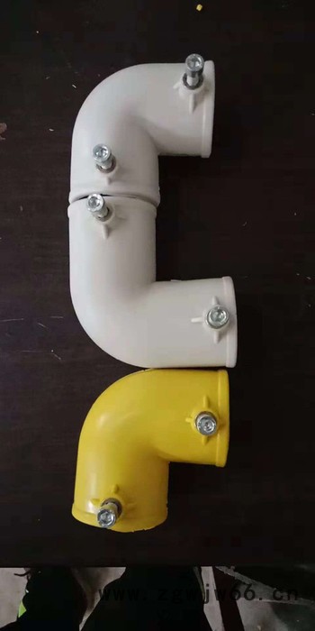 塑料建筑弯头 建筑连接件 淘气堡扣件 塑料连接件 塑料连接件临边护栏配件 安全护栏配件建筑管件 淘气堡弯头图5