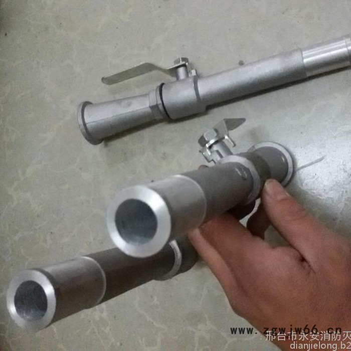 供应35-50公斤推车灭火器喷枪，灭火器铝合金喷枪，灭火器带开关塑料喷枪，灭火器配件，灭火器维修零件，消防配件图3