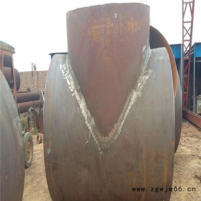 恒运管件 阀门三通 碳钢三通 法兰三通 矿用三通欢迎咨询图5