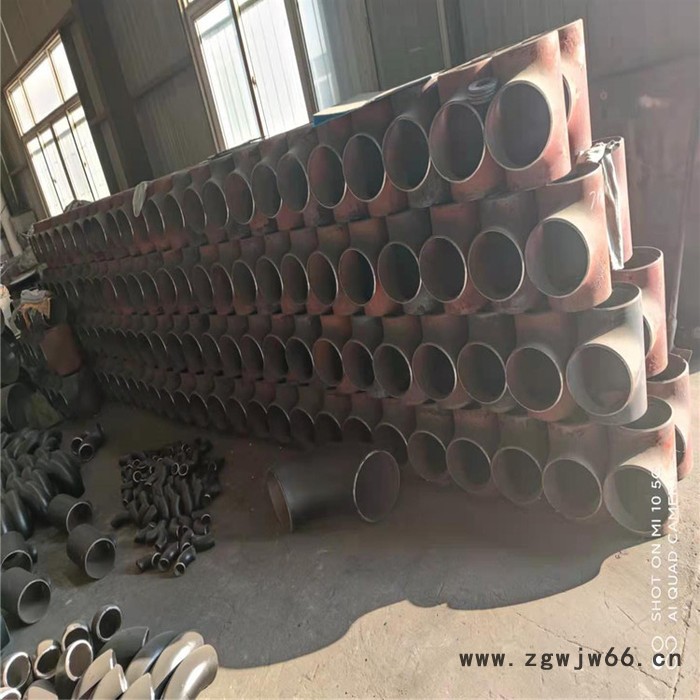 恒运管件 阀门三通 碳钢三通 法兰三通 矿用三通欢迎咨询图4