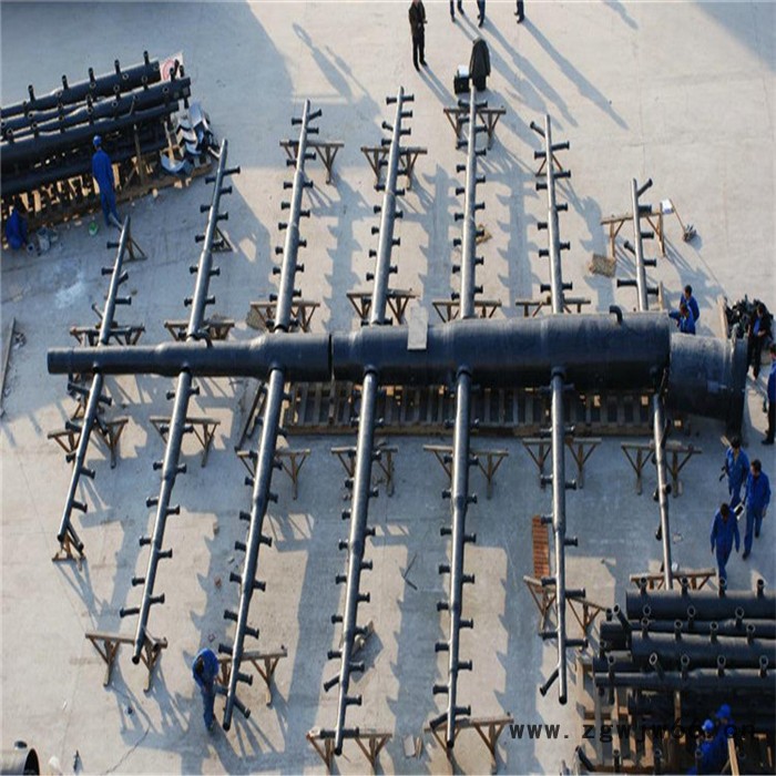 江西 玻璃钢喷淋层 鸿硕玻璃钢喷淋管件 玻璃钢电厂烟道喷淋管图3