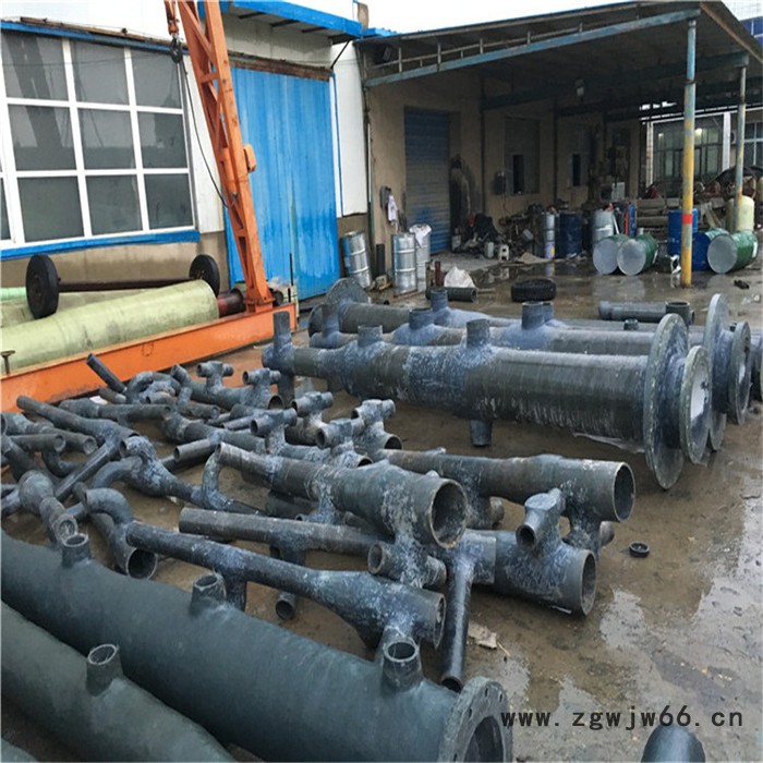 江西 玻璃钢喷淋层 鸿硕玻璃钢喷淋管件 玻璃钢电厂烟道喷淋管图6