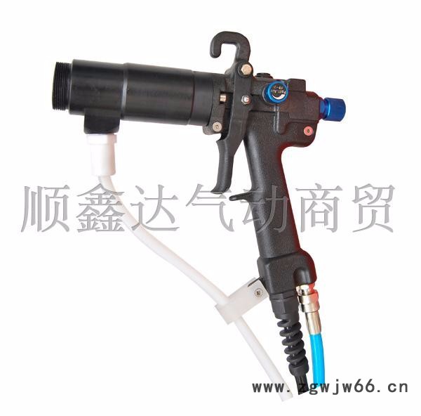 原装进口台湾元麒YC-90手动液体高雾化静电喷枪金属油漆粉末喷枪图2