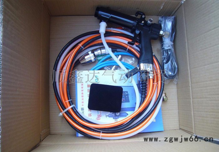 原装进口台湾元麒YC-90手动液体高雾化静电喷枪金属油漆粉末喷枪图5