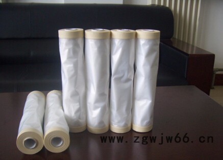 供应汽车遮蔽膜  喷涂遮蔽膜图3