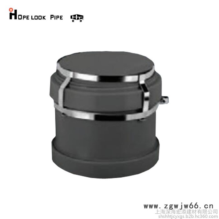 宏添 pe排水管材三层复合静音管HDPE管材厂家单立管三通压盖式管件安全卡图5