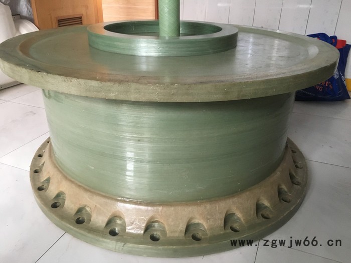 鸿硕 玻璃钢手糊管件 玻璃钢风管法兰 玻璃钢法兰弯头图2