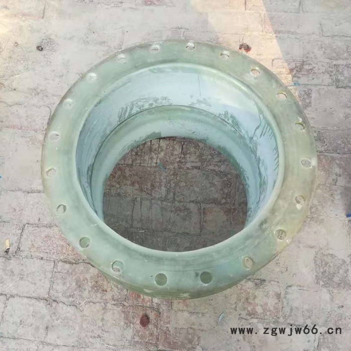 鸿硕 玻璃钢手糊管件 玻璃钢风管法兰 玻璃钢法兰弯头图5