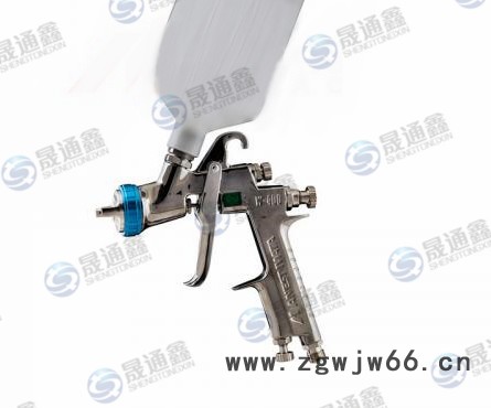 供应W-400WB水性涂料专用喷枪岩田上壶手动喷枪图5