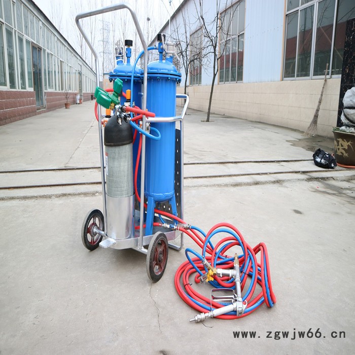恒泰HT-1多功能喷涂仪器 小型推车式快速密闭喷涂机 矿井灭火堵漏设备图2