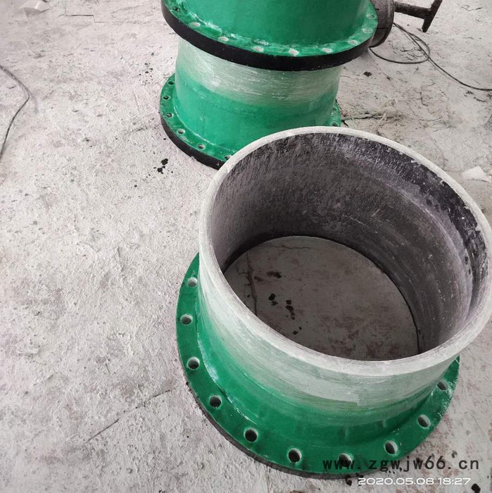 临沧 玻璃钢管件 鸿硕DN700 玻璃钢净化塔法兰 玻璃钢喷淋管法兰 玻璃钢脱硫塔法兰图7