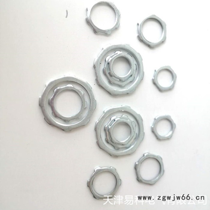 浙江舟山易科品牌花边镀锌管并帽 水管根母 接头管件紧固螺母批发零售图5