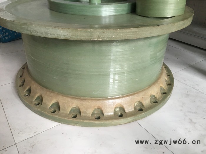 鸿硕生产 玻璃钢管件法兰弯头  玻璃钢法兰盘 玻璃钢变径法兰图2