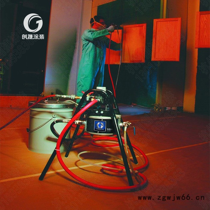 GRACO/固瑞克Triton1:1空气喷涂机233482水性漆油漆喷涂机喷漆机图4