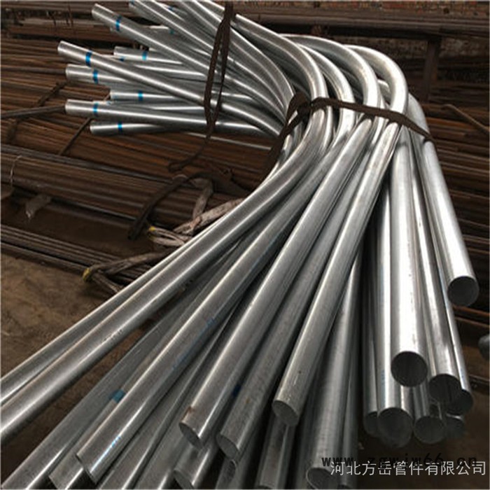 方岳管件供应镀锌弯管加工 异形焊接弯管定做图2