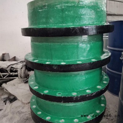 本溪鸿硕玻璃钢法兰管件 玻璃钢管配件弯头 玻璃钢法兰